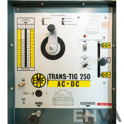 EMF Trans-Tig 250 Electrode Welder ADCD Welding Plant ETC