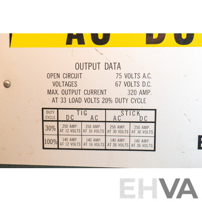 EMF Trans-Tig 250 Electrode Welder ADCD Welding Plant ETC