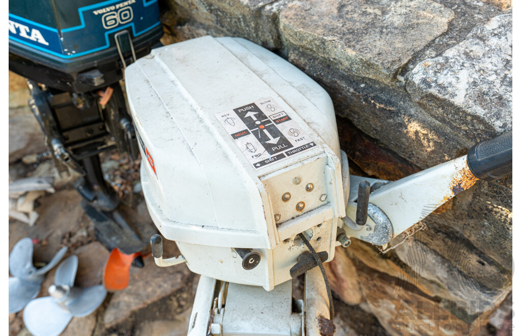 Job Lot Quantity of 3 Outboard Motors ETC