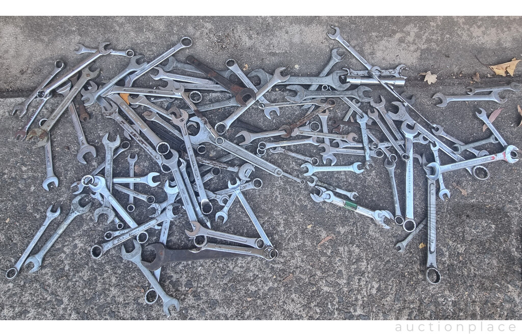 Job Lot Various Hand Tools - Spanners & Wrenches ETC
