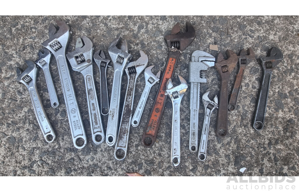 Job Lot Various Hand Tools - Spanners & Wrenches ETC