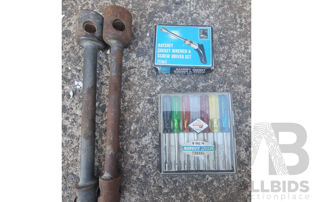 Job Lot Various Hand Tools - Spanners & Wrenches ETC