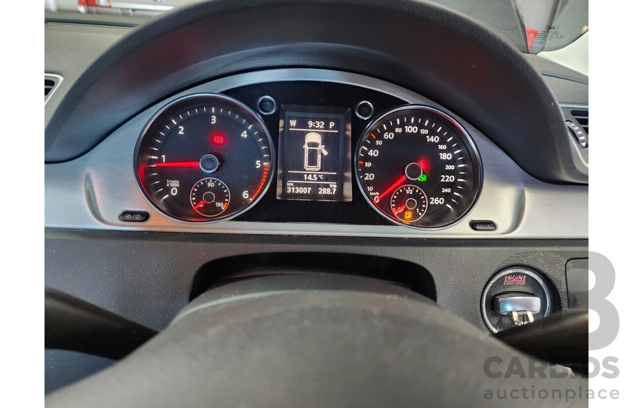 3/2013 Volkswagen Passat 130 TDI Highline 3C MY13.5 4d Wagon Black 2.0L