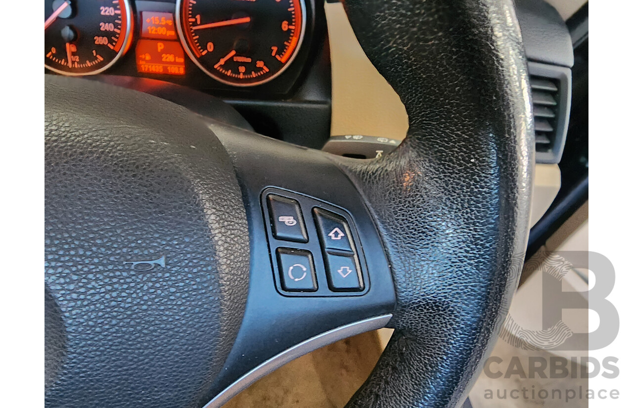 6/2011 Bmw X1 Sdrive 18i E84 MY11 4d Wagon Black 2.0L