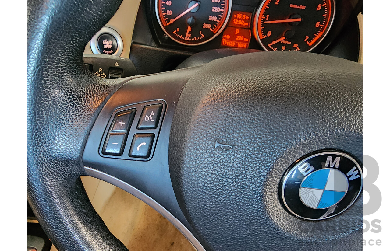 6/2011 Bmw X1 Sdrive 18i E84 MY11 4d Wagon Black 2.0L