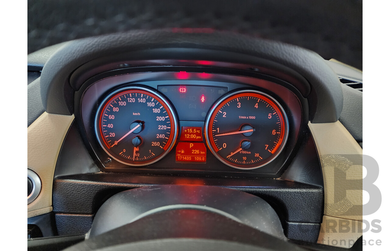 6/2011 Bmw X1 Sdrive 18i E84 MY11 4d Wagon Black 2.0L