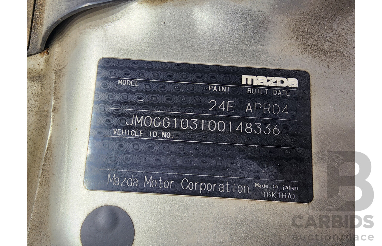 5/2004 Mazda Mazda6 Classic GG 4d Sedan Silver 2.3L