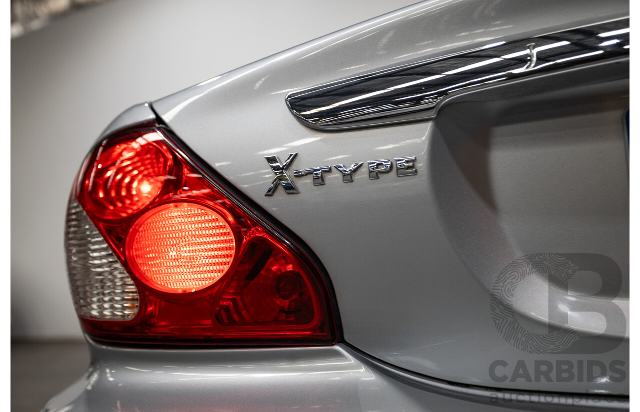 10/2007 Jaguar X Type 2.1 V6 LE MY08 4d Sedan Liquid Silver Metallic 2.1L