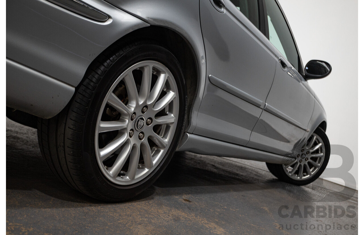 10/2007 Jaguar X Type 2.1 V6 LE MY08 4d Sedan Liquid Silver Metallic 2.1L