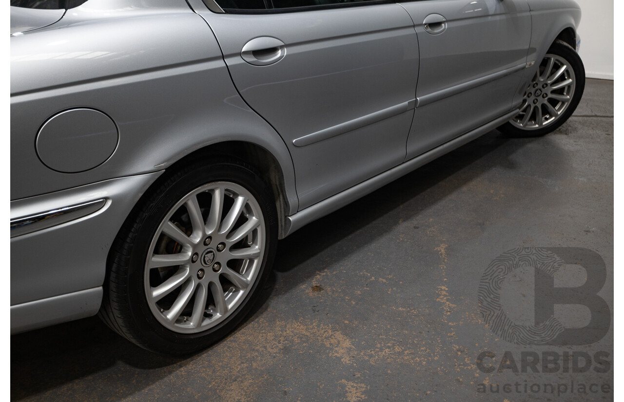 10/2007 Jaguar X Type 2.1 V6 LE MY08 4d Sedan Liquid Silver Metallic 2.1L