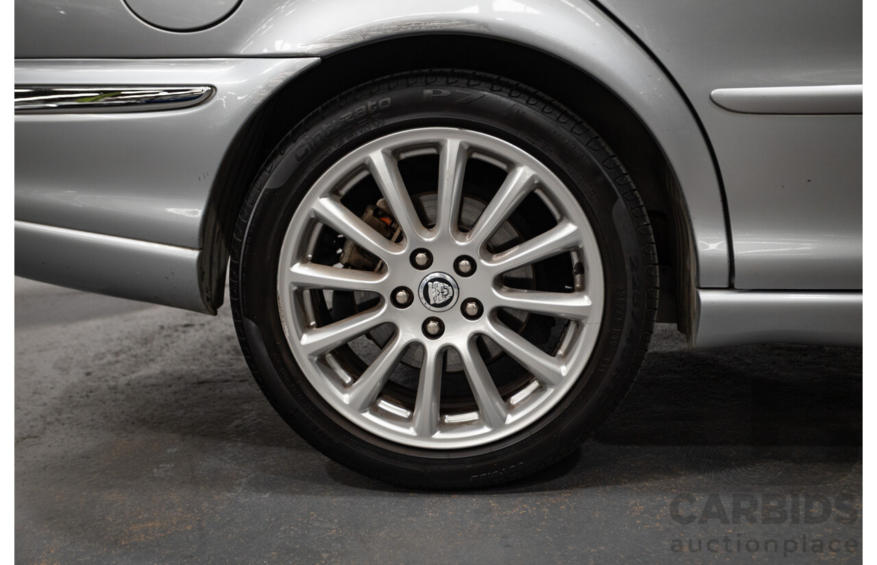 10/2007 Jaguar X Type 2.1 V6 LE MY08 4d Sedan Liquid Silver Metallic 2.1L