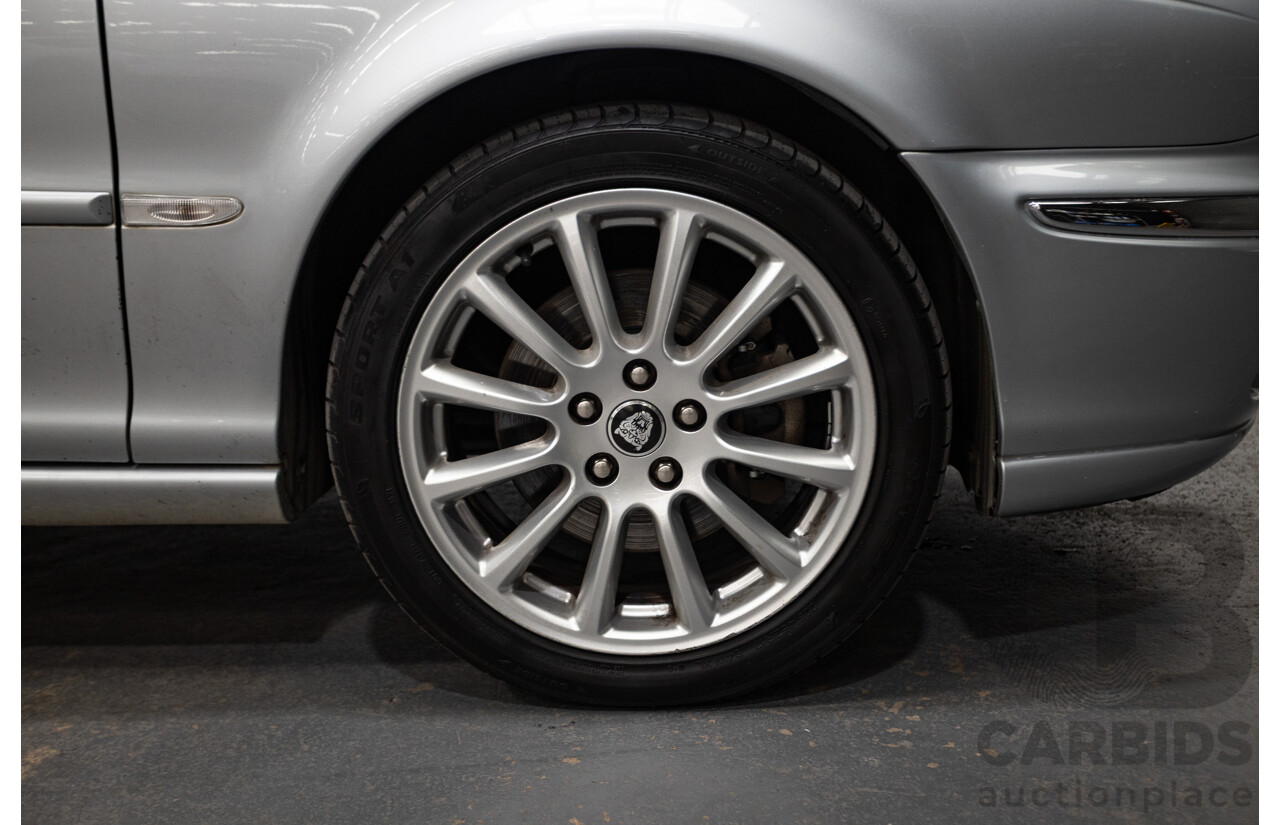 10/2007 Jaguar X Type 2.1 V6 LE MY08 4d Sedan Liquid Silver Metallic 2.1L