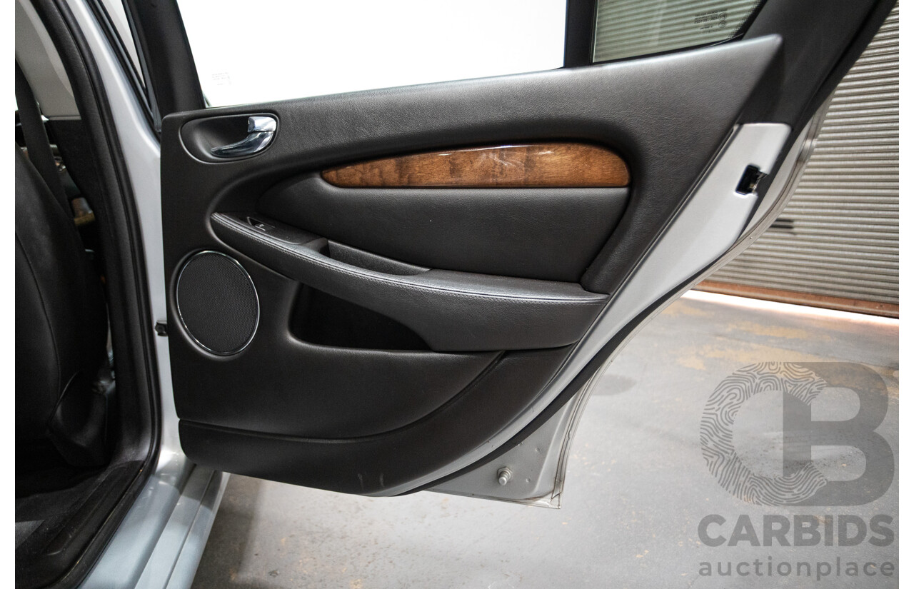 10/2007 Jaguar X Type 2.1 V6 LE MY08 4d Sedan Liquid Silver Metallic 2.1L