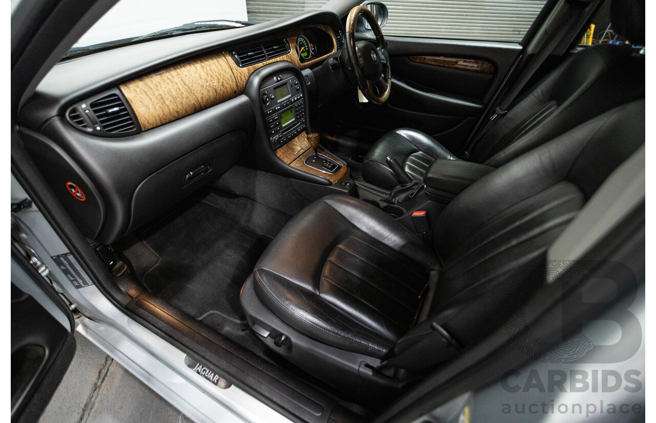 10/2007 Jaguar X Type 2.1 V6 LE MY08 4d Sedan Liquid Silver Metallic 2.1L