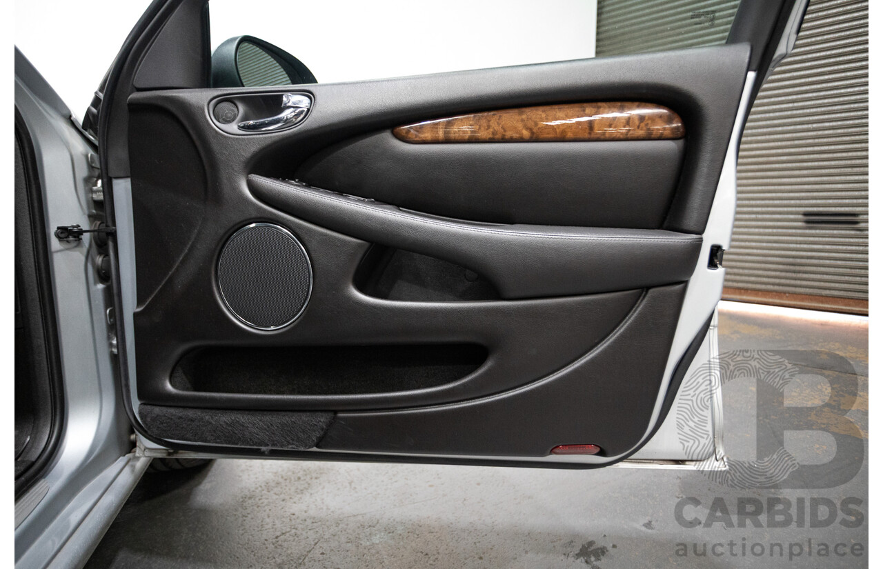 10/2007 Jaguar X Type 2.1 V6 LE MY08 4d Sedan Liquid Silver Metallic 2.1L