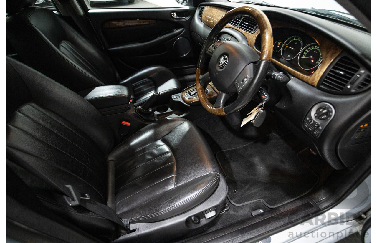 10/2007 Jaguar X Type 2.1 V6 LE MY08 4d Sedan Liquid Silver Metallic 2.1L