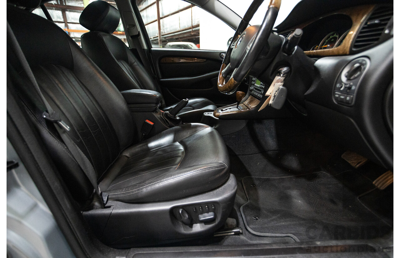 10/2007 Jaguar X Type 2.1 V6 LE MY08 4d Sedan Liquid Silver Metallic 2.1L