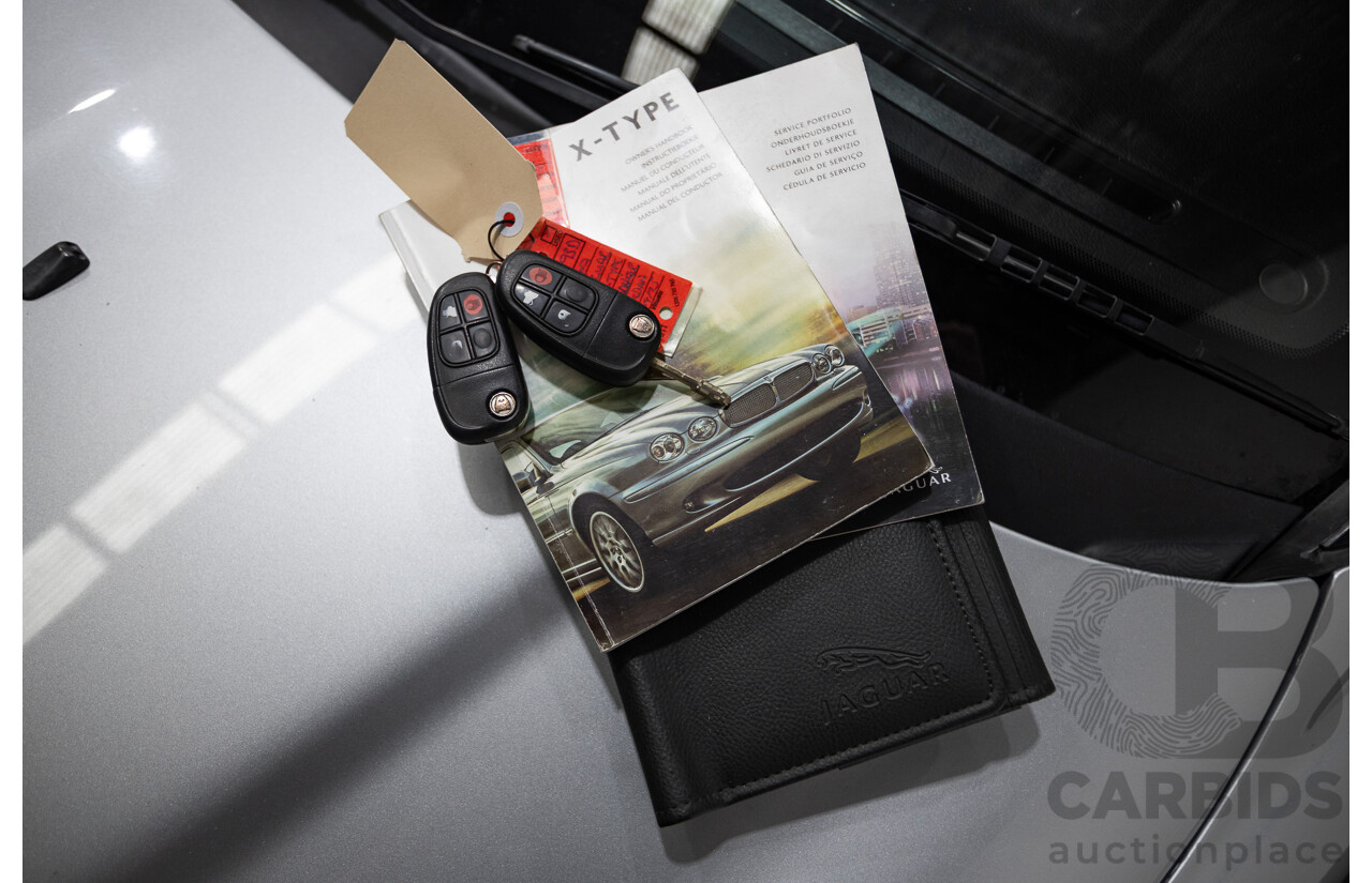 10/2007 Jaguar X Type 2.1 V6 LE MY08 4d Sedan Liquid Silver Metallic 2.1L