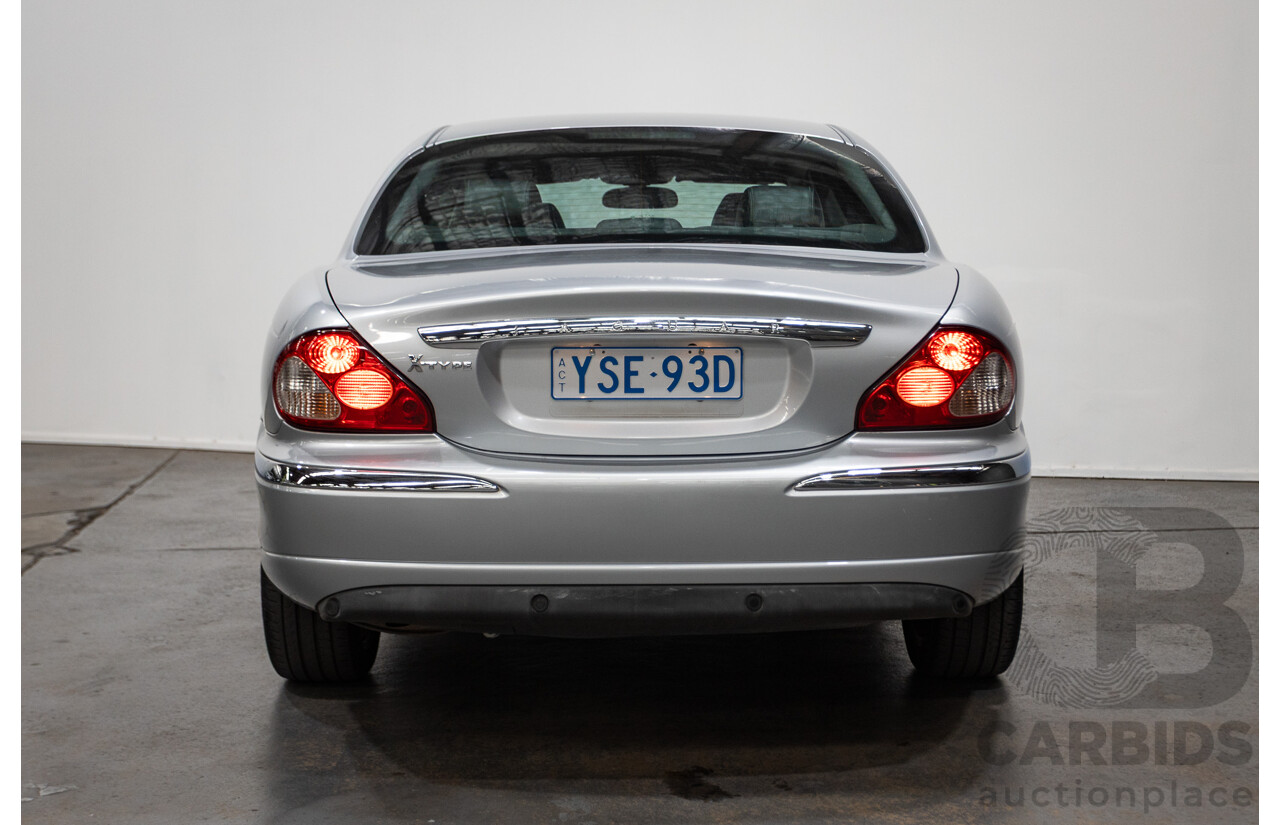 10/2007 Jaguar X Type 2.1 V6 LE MY08 4d Sedan Liquid Silver Metallic 2.1L