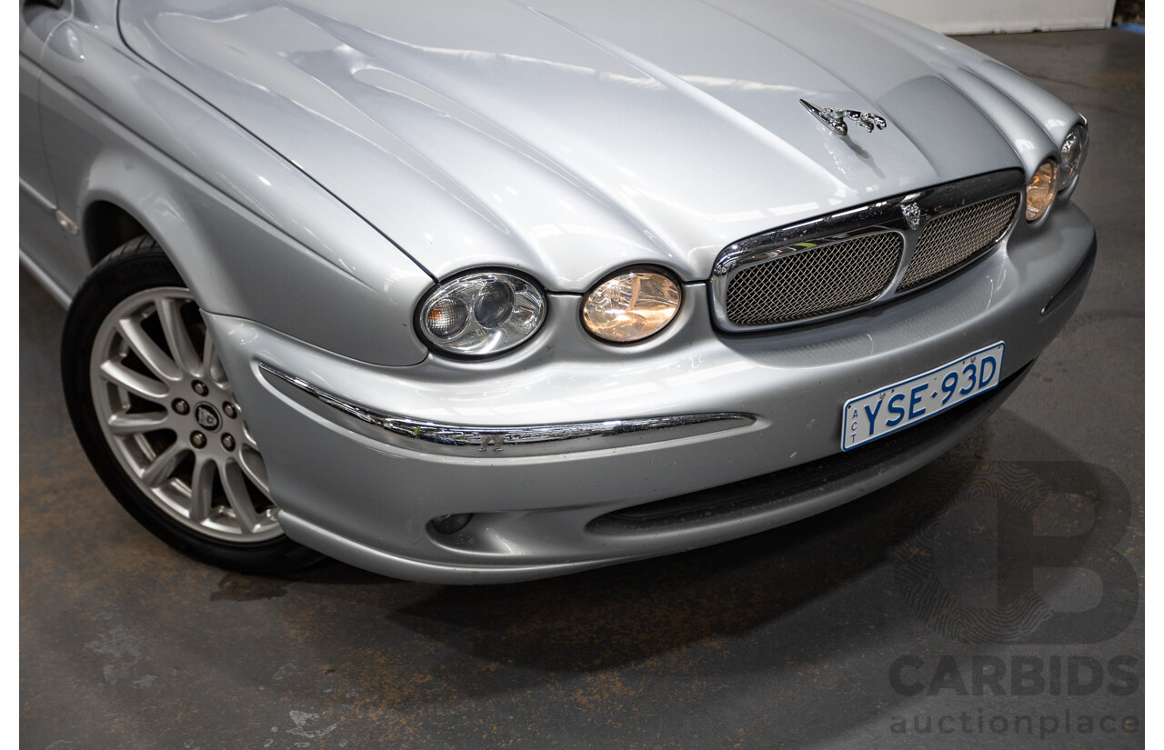10/2007 Jaguar X Type 2.1 V6 LE MY08 4d Sedan Liquid Silver Metallic 2.1L