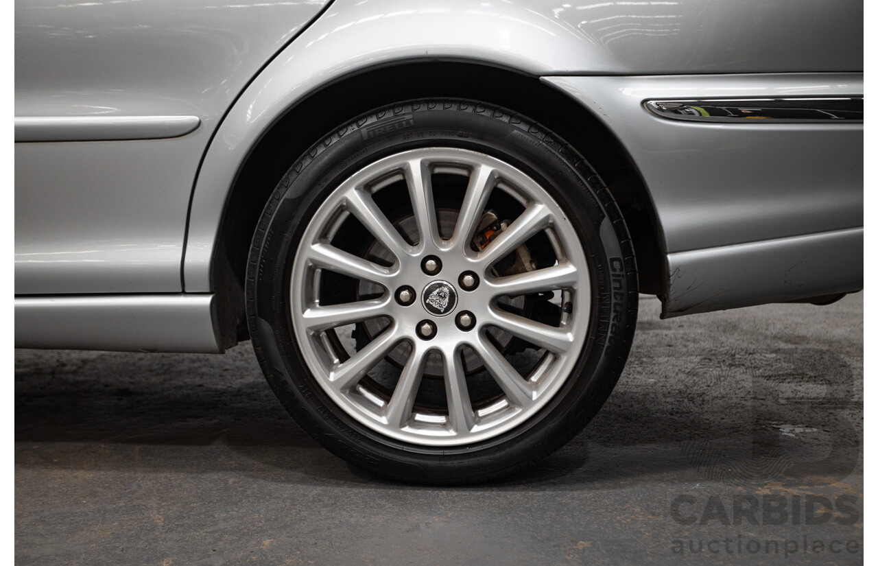 10/2007 Jaguar X Type 2.1 V6 LE MY08 4d Sedan Liquid Silver Metallic 2.1L