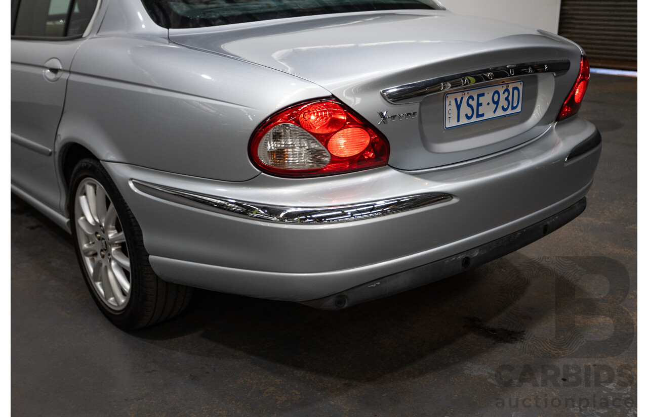 10/2007 Jaguar X Type 2.1 V6 LE MY08 4d Sedan Liquid Silver Metallic 2.1L