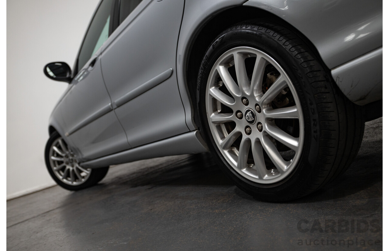 10/2007 Jaguar X Type 2.1 V6 LE MY08 4d Sedan Liquid Silver Metallic 2.1L