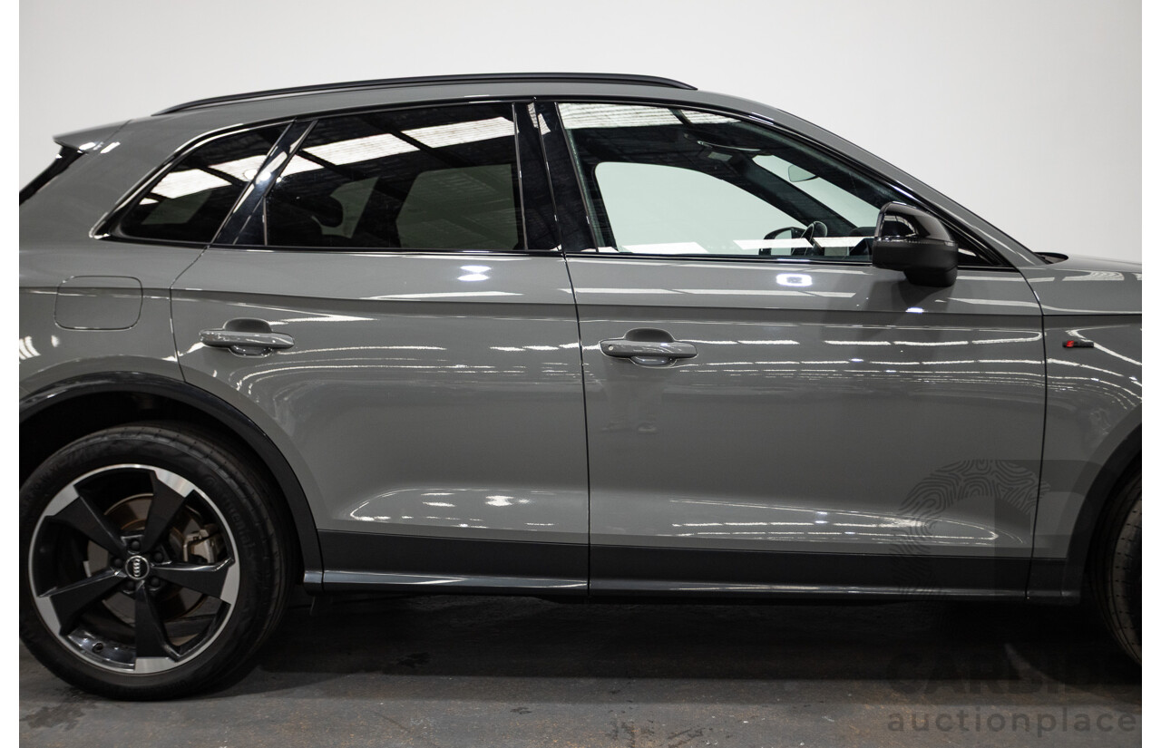 07/17 Audi Q5 2.0 TFSI Quattro S-line Black (AWD) FY MY17 4D Wagon Quantum Grey Metallic Turbo 2.0L