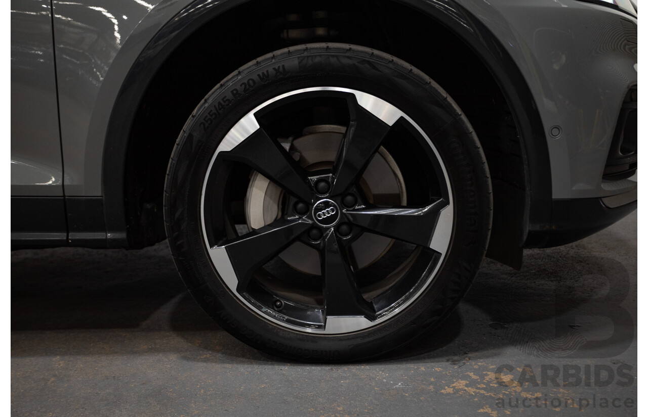 07/17 Audi Q5 2.0 TFSI Quattro S-line Black (AWD) FY MY17 4D Wagon Quantum Grey Metallic Turbo 2.0L