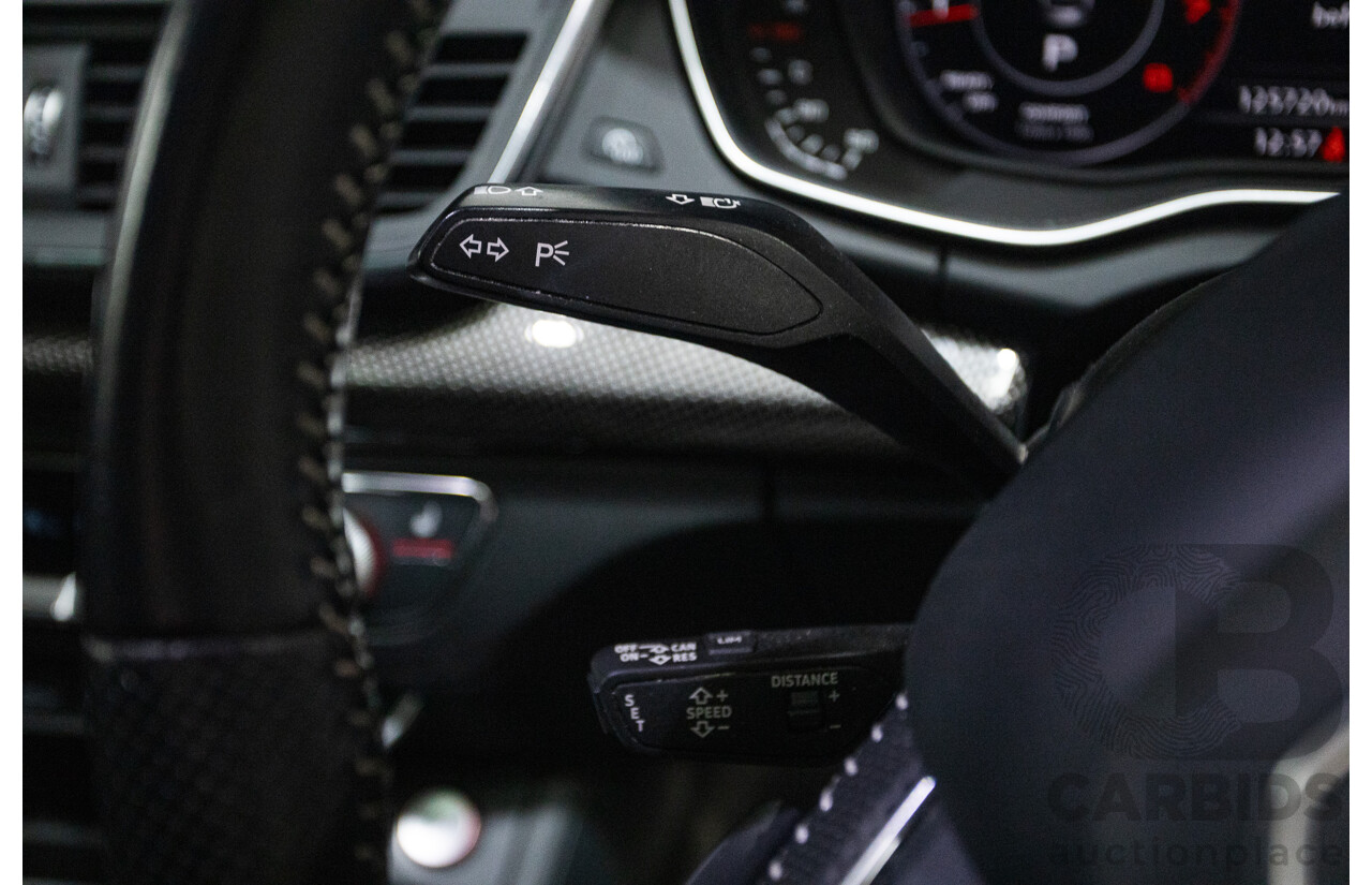 07/17 Audi Q5 2.0 TFSI Quattro S-line Black (AWD) FY MY17 4D Wagon Quantum Grey Metallic Turbo 2.0L