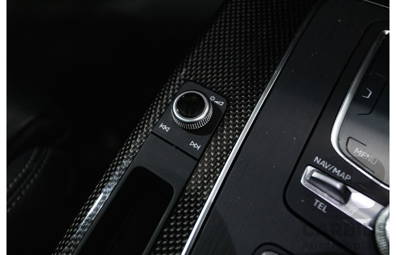 07/17 Audi Q5 2.0 TFSI Quattro S-line Black (AWD) FY MY17 4D Wagon Quantum Grey Metallic Turbo 2.0L