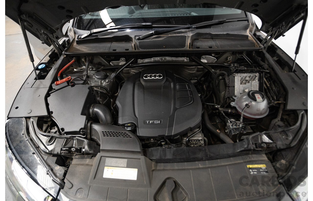 07/17 Audi Q5 2.0 TFSI Quattro S-line Black (AWD) FY MY17 4D Wagon Quantum Grey Metallic Turbo 2.0L