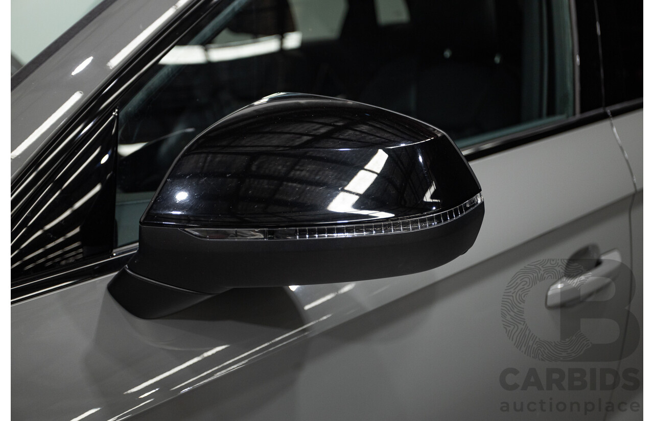 07/17 Audi Q5 2.0 TFSI Quattro S-line Black (AWD) FY MY17 4D Wagon Quantum Grey Metallic Turbo 2.0L