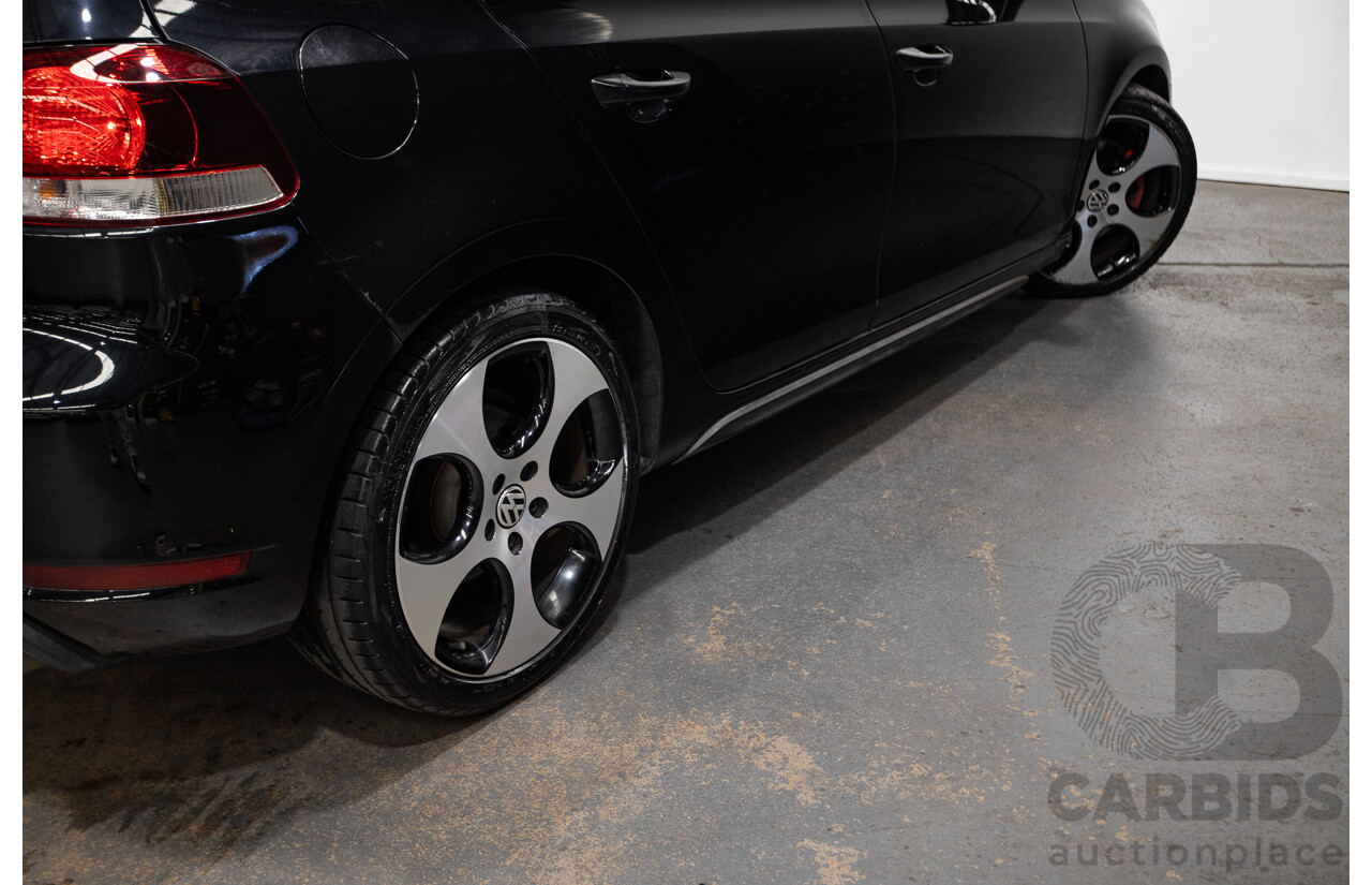 9/2012 Volkswagen Golf GTi 1K MY12 5d Hatchback Deep Black Pearl Turbo 2.0L
