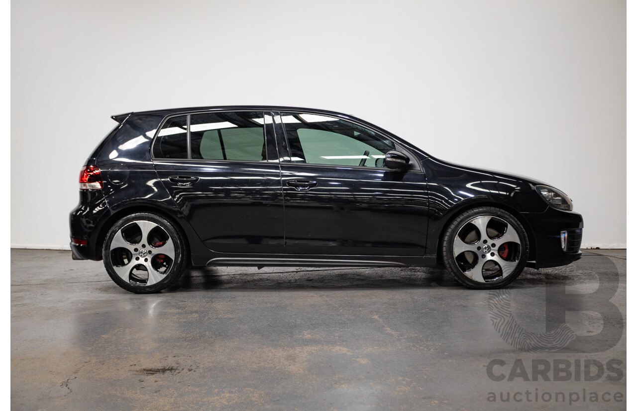 9/2012 Volkswagen Golf GTi 1K MY12 5d Hatchback Deep Black Pearl Turbo 2.0L