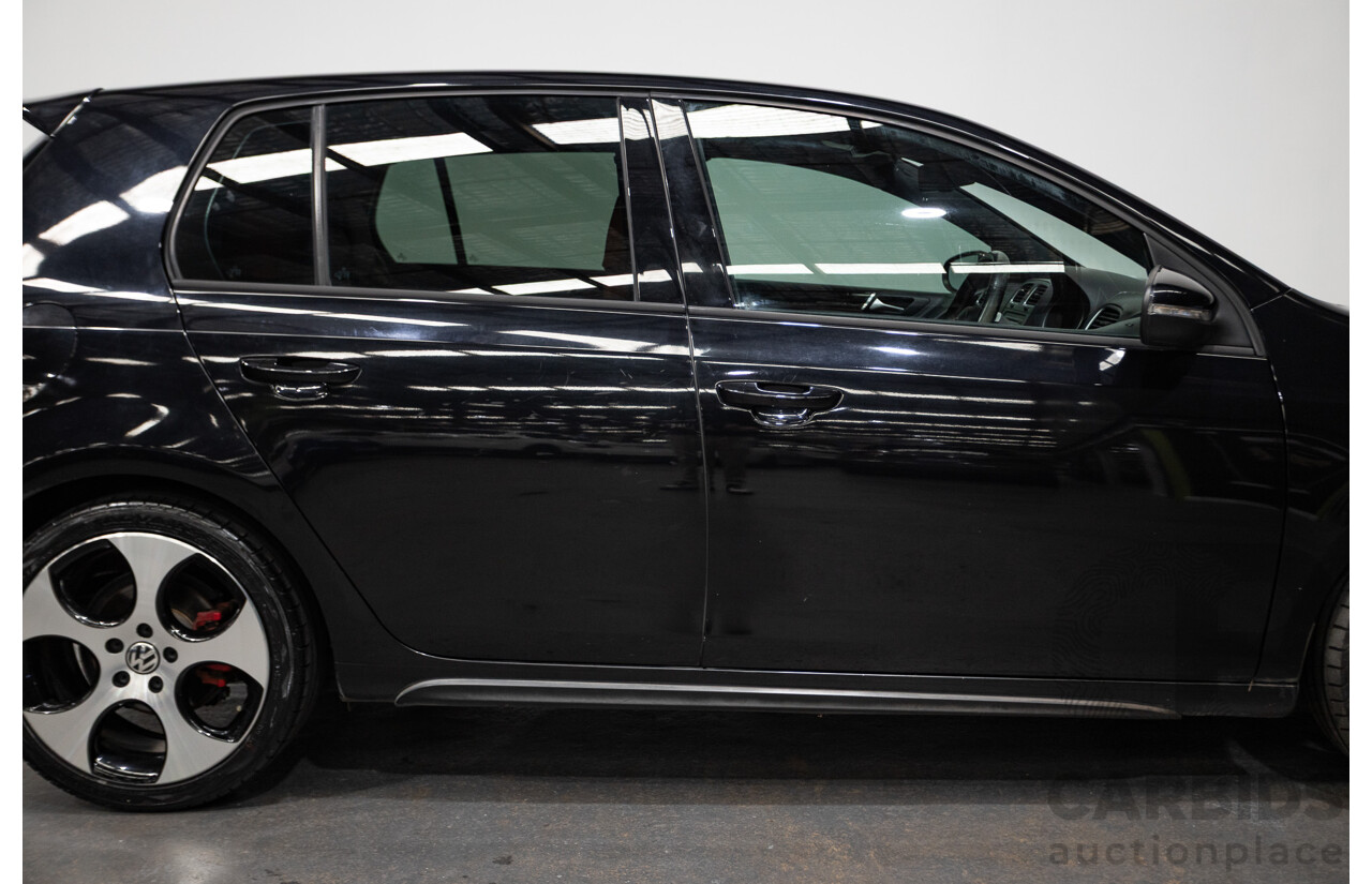 9/2012 Volkswagen Golf GTi 1K MY12 5d Hatchback Deep Black Pearl Turbo 2.0L