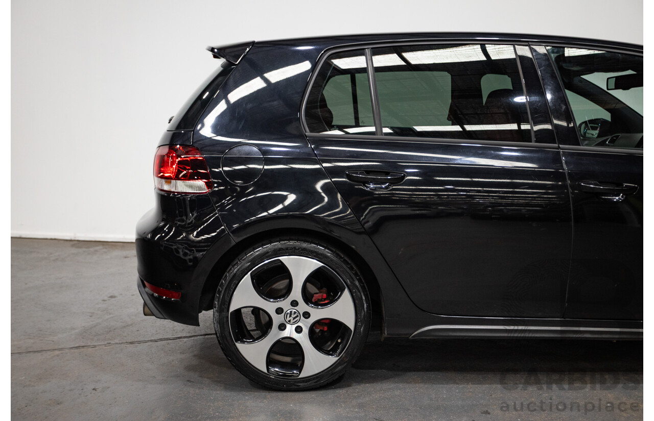 9/2012 Volkswagen Golf GTi 1K MY12 5d Hatchback Deep Black Pearl Turbo 2.0L