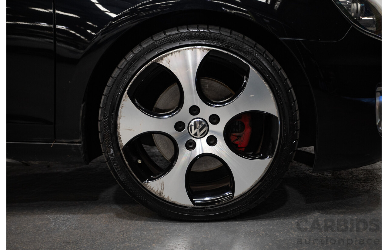 9/2012 Volkswagen Golf GTi 1K MY12 5d Hatchback Deep Black Pearl Turbo 2.0L