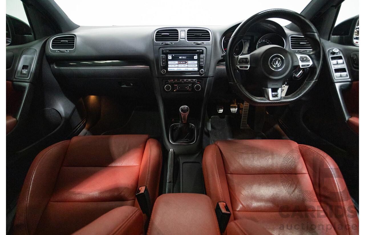 9/2012 Volkswagen Golf GTi 1K MY12 5d Hatchback Deep Black Pearl Turbo 2.0L