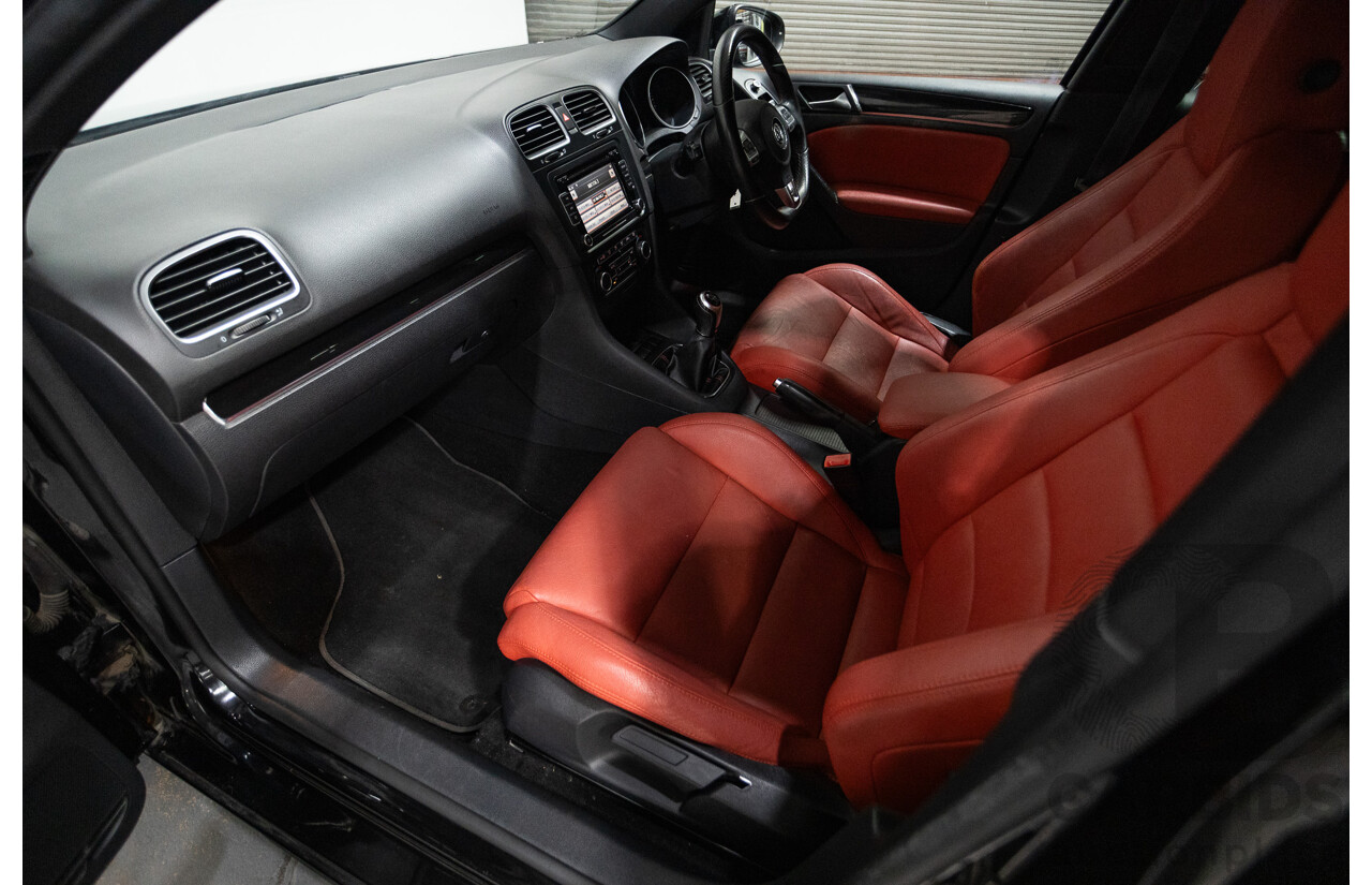 9/2012 Volkswagen Golf GTi 1K MY12 5d Hatchback Deep Black Pearl Turbo 2.0L