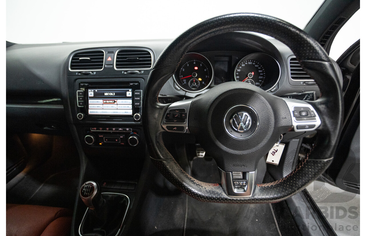 9/2012 Volkswagen Golf GTi 1K MY12 5d Hatchback Deep Black Pearl Turbo 2.0L