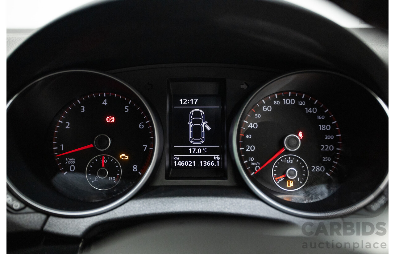 9/2012 Volkswagen Golf GTi 1K MY12 5d Hatchback Deep Black Pearl Turbo 2.0L