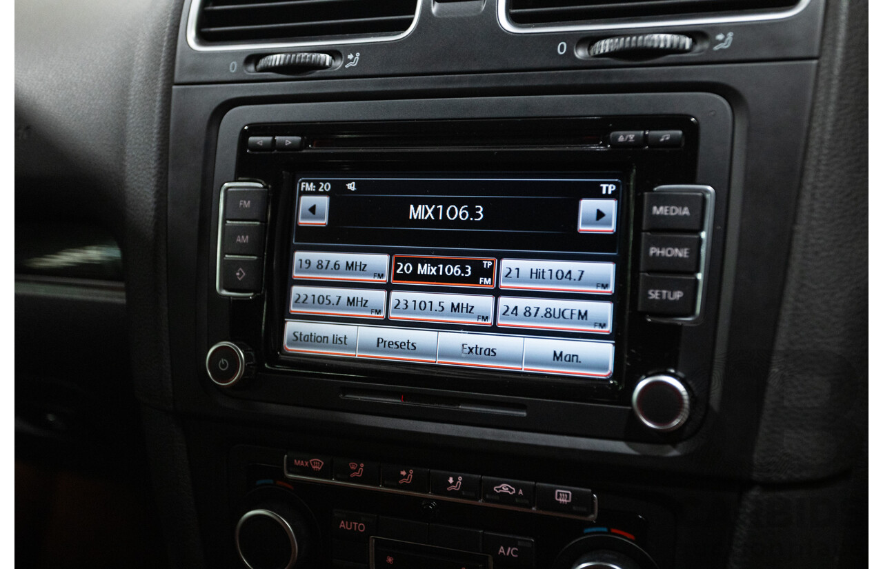 9/2012 Volkswagen Golf GTi 1K MY12 5d Hatchback Deep Black Pearl Turbo 2.0L