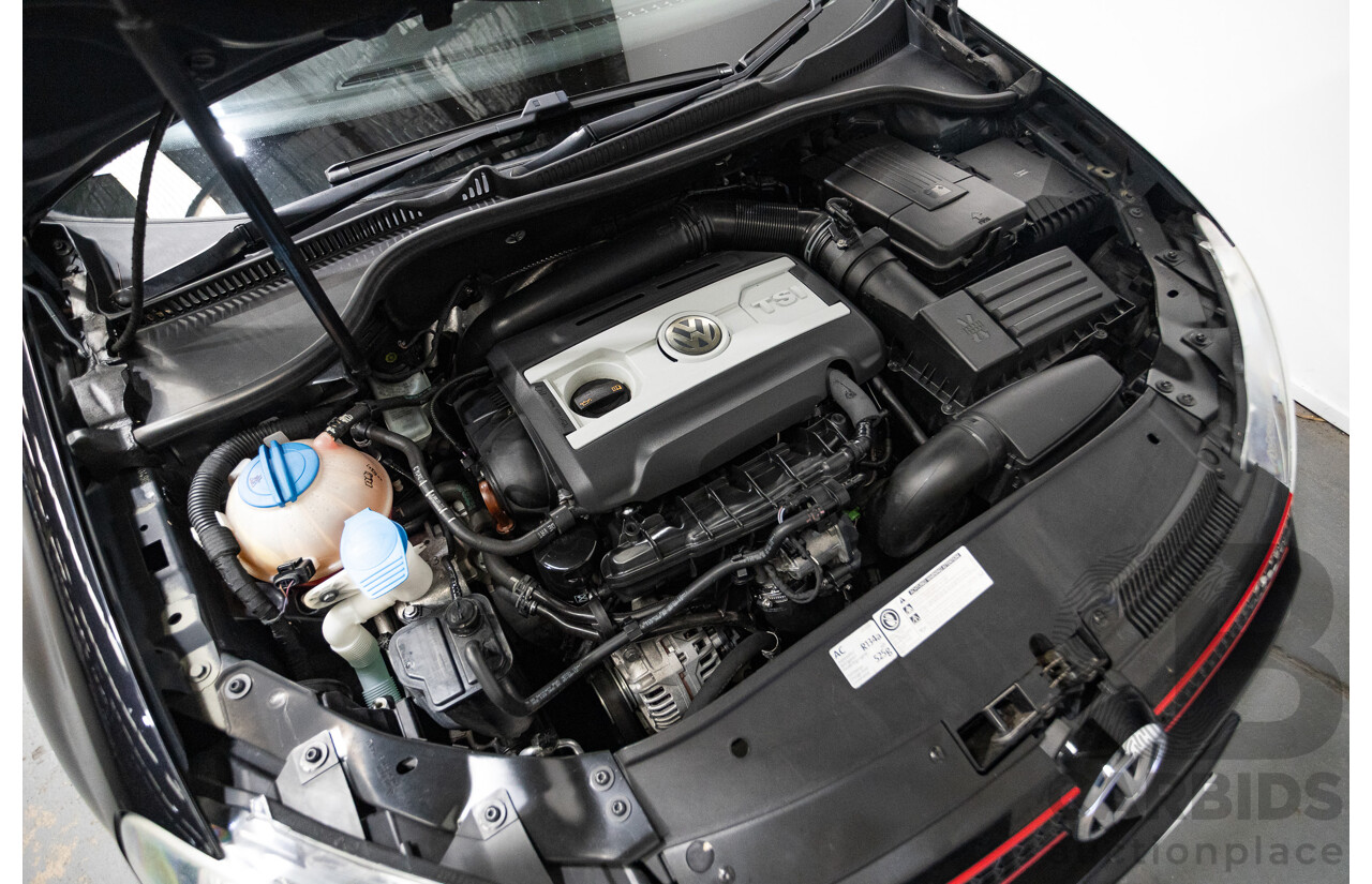 9/2012 Volkswagen Golf GTi 1K MY12 5d Hatchback Deep Black Pearl Turbo 2.0L