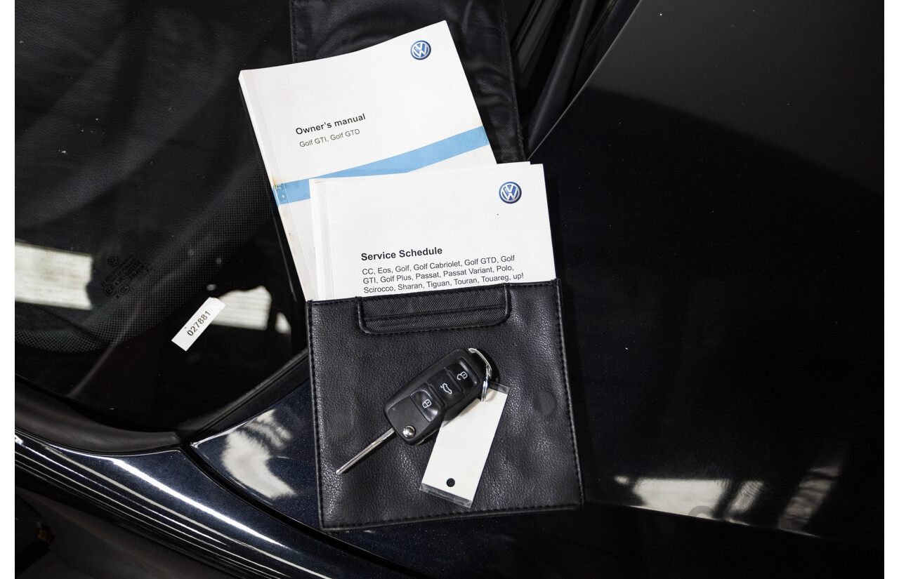 9/2012 Volkswagen Golf GTi 1K MY12 5d Hatchback Deep Black Pearl Turbo 2.0L