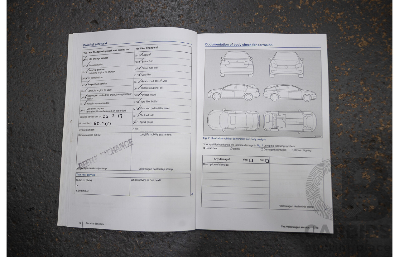 9/2012 Volkswagen Golf GTi 1K MY12 5d Hatchback Deep Black Pearl Turbo 2.0L