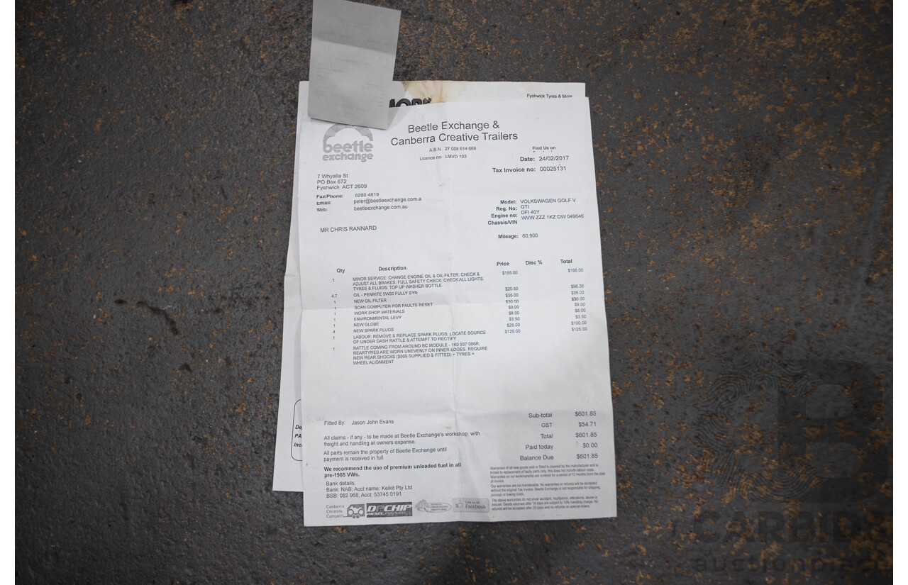 9/2012 Volkswagen Golf GTi 1K MY12 5d Hatchback Deep Black Pearl Turbo 2.0L