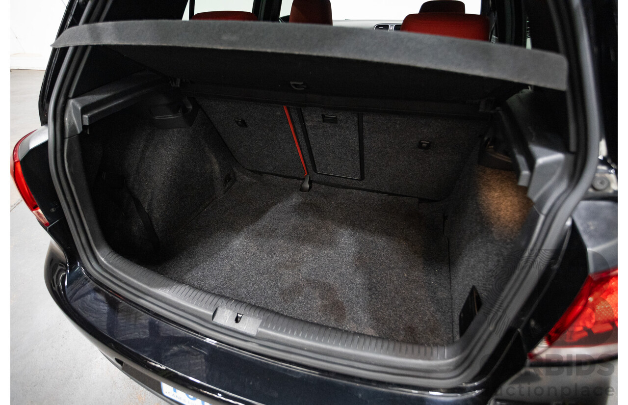 9/2012 Volkswagen Golf GTi 1K MY12 5d Hatchback Deep Black Pearl Turbo 2.0L