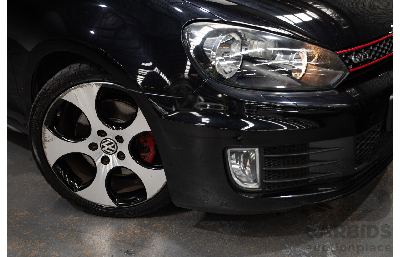 9/2012 Volkswagen Golf GTi 1K MY12 5d Hatchback Deep Black Pearl Turbo 2.0L