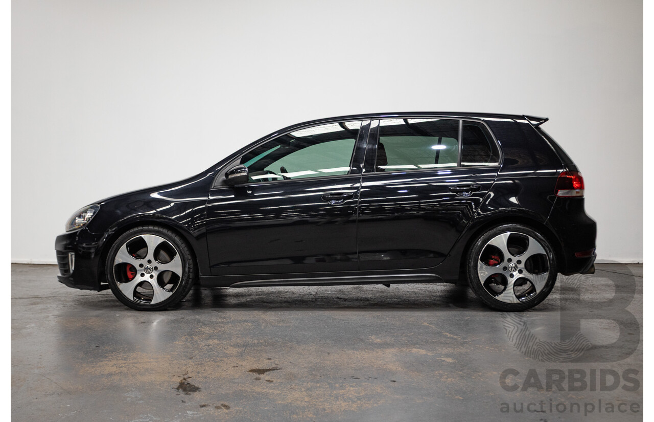 9/2012 Volkswagen Golf GTi 1K MY12 5d Hatchback Deep Black Pearl Turbo 2.0L